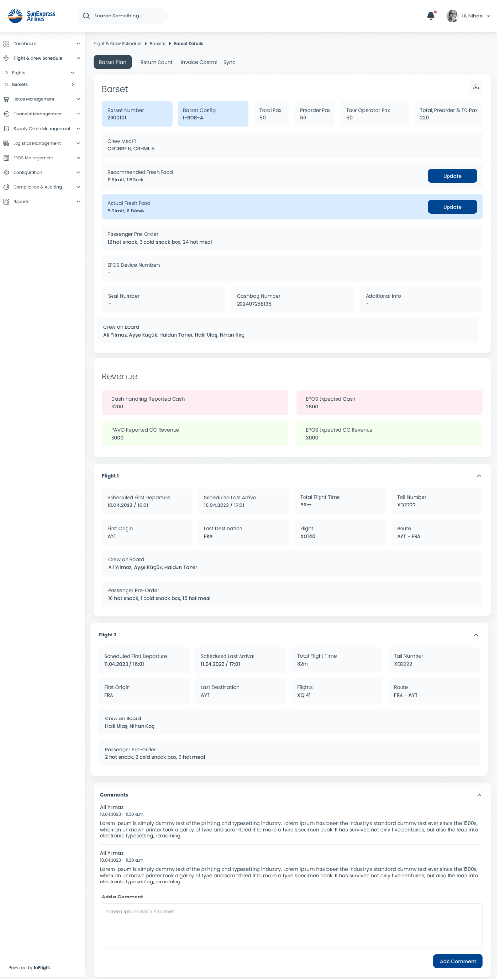Backoffice Screenshot 2 - Barset Detail